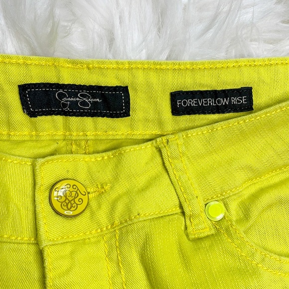 Jessica Simpson Yellow Forever Low Rise Jeans - Picture 3 of 12